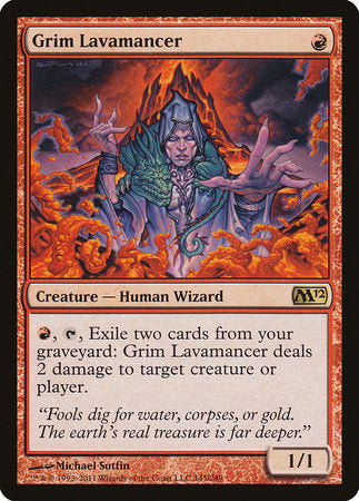 Grim Lavamancer [Magic 2012] | Black Swamp Games