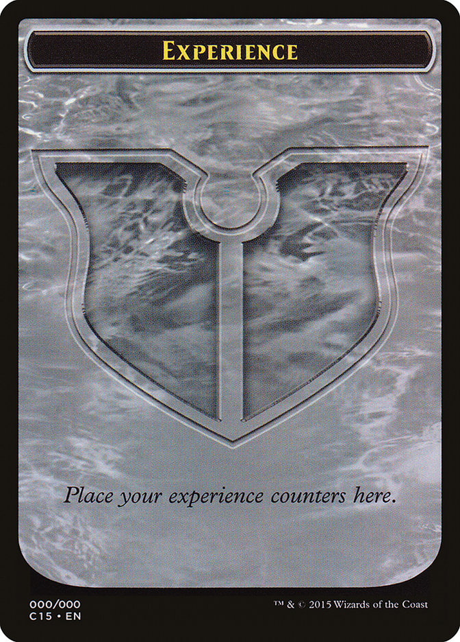 Experience // Experience Double-Sided Token [Commander 2015 Tokens] | Black Swamp Games