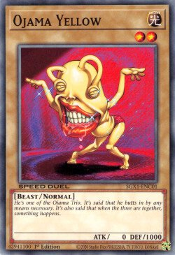 Ojama Yellow [SGX1-ENC01] Common | Black Swamp Games