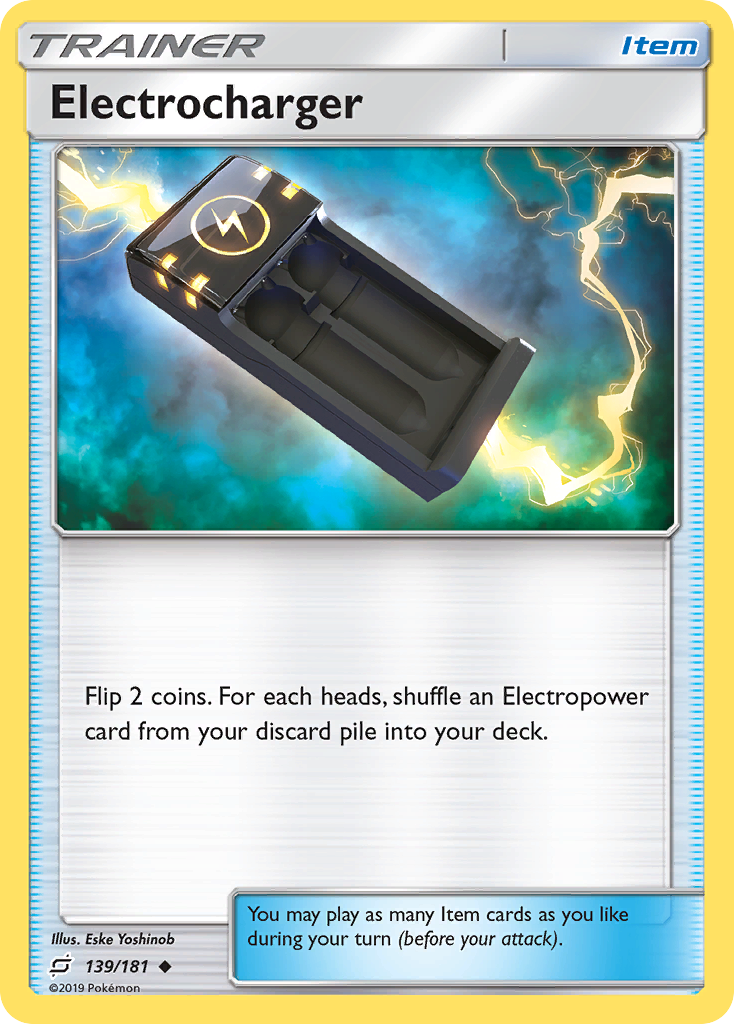 Electrocharger (139/181) [Sun & Moon: Team Up] | Black Swamp Games