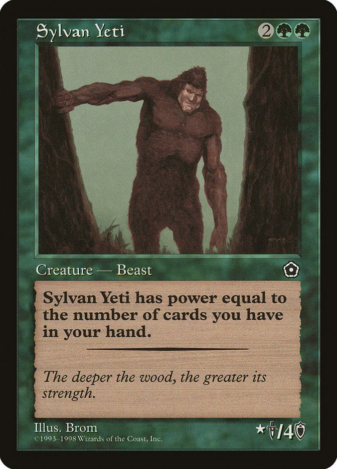 Sylvan Yeti [Portal Second Age] | Black Swamp Games