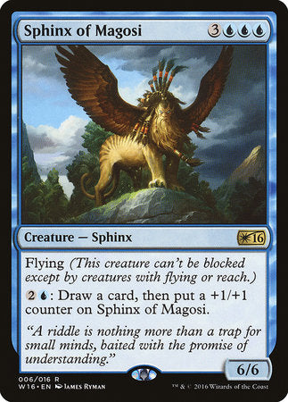 Sphinx of Magosi [Welcome Deck 2016] | Black Swamp Games