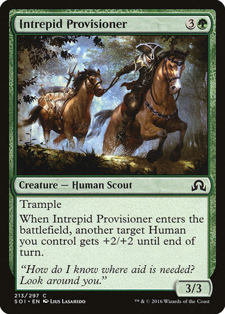 Intrepid Provisioner [Shadows over Innistrad] | Black Swamp Games