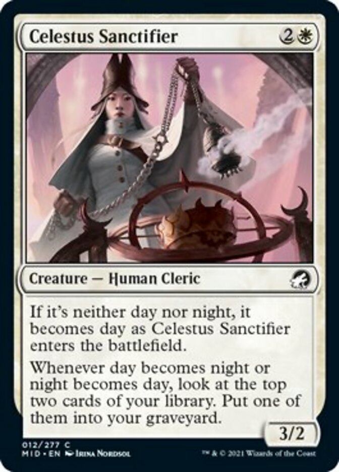 Celestus Sanctifier [Innistrad: Midnight Hunt] | Black Swamp Games