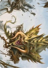 Canopy Baloth Art Card [Zendikar Rising Art Series] | Black Swamp Games