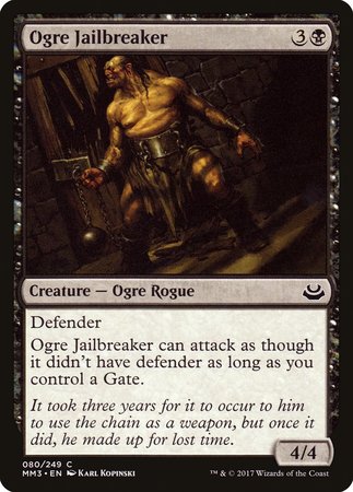 Ogre Jailbreaker [Modern Masters 2017] | Black Swamp Games