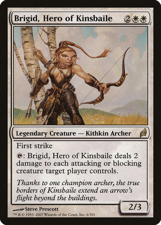 Brigid, Hero of Kinsbaile [Lorwyn] | Black Swamp Games