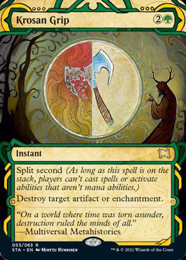 Krosan Grip (Etched Foil) [Strixhaven Mystical Archive] | Black Swamp Games