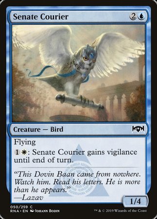 Senate Courier [Ravnica Allegiance] | Black Swamp Games