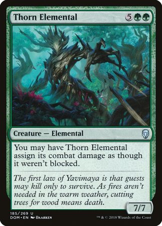 Thorn Elemental [Dominaria] | Black Swamp Games