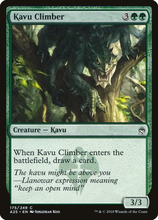 Kavu Climber [Masters 25] | Black Swamp Games