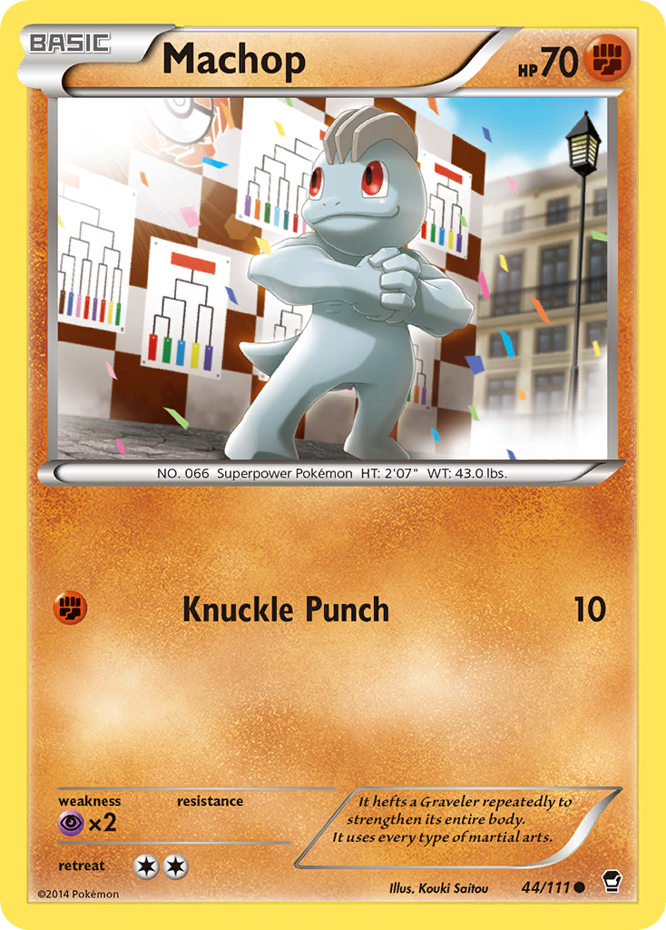 Machop (44/111) [XY: Furious Fists] | Black Swamp Games