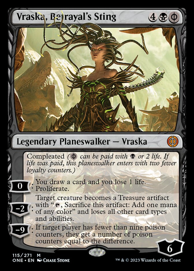 Vraska, Betrayal's Sting [Phyrexia: All Will Be One] | Black Swamp Games