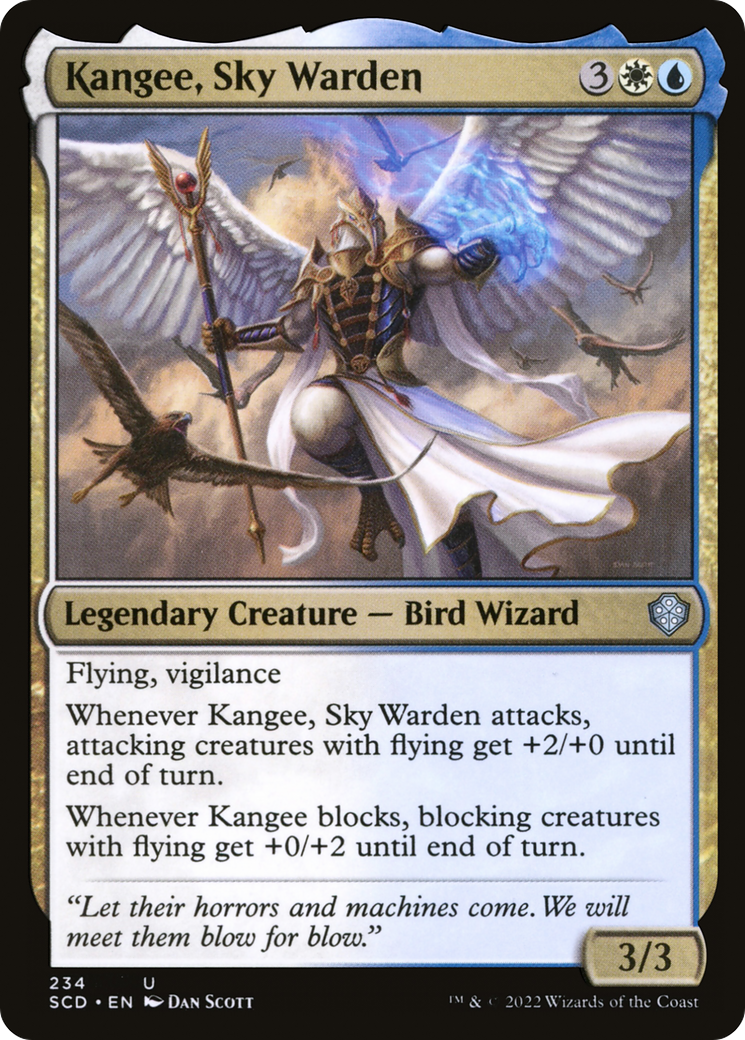 Kangee, Sky Warden [Starter Commander Decks] | Black Swamp Games