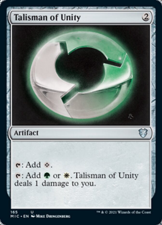 Talisman of Unity [Innistrad: Midnight Hunt Commander] | Black Swamp Games