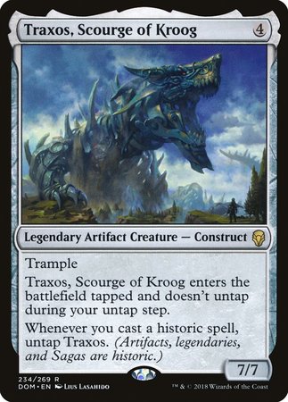 Traxos, Scourge of Kroog [Dominaria] | Black Swamp Games