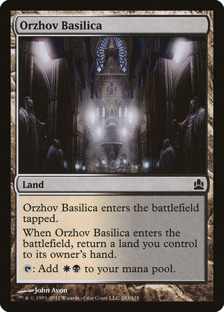 Orzhov Basilica [Commander 2011] | Black Swamp Games