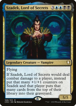 Szadek, Lord of Secrets [Commander Anthology Volume II] | Black Swamp Games