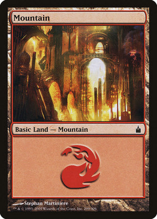 Mountain (299) [Ravnica: City of Guilds] | Black Swamp Games