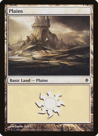 Plains (166) [New Phyrexia] | Black Swamp Games