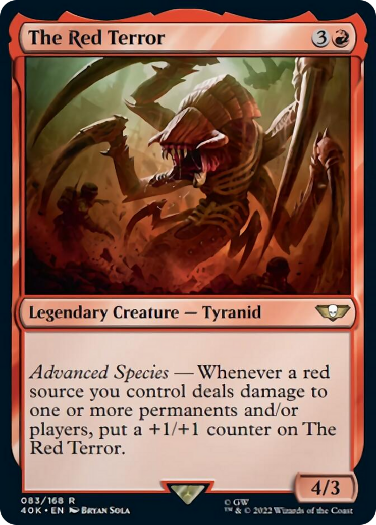 The Red Terror (Surge Foil) [Universes Beyond: Warhammer 40,000] | Black Swamp Games