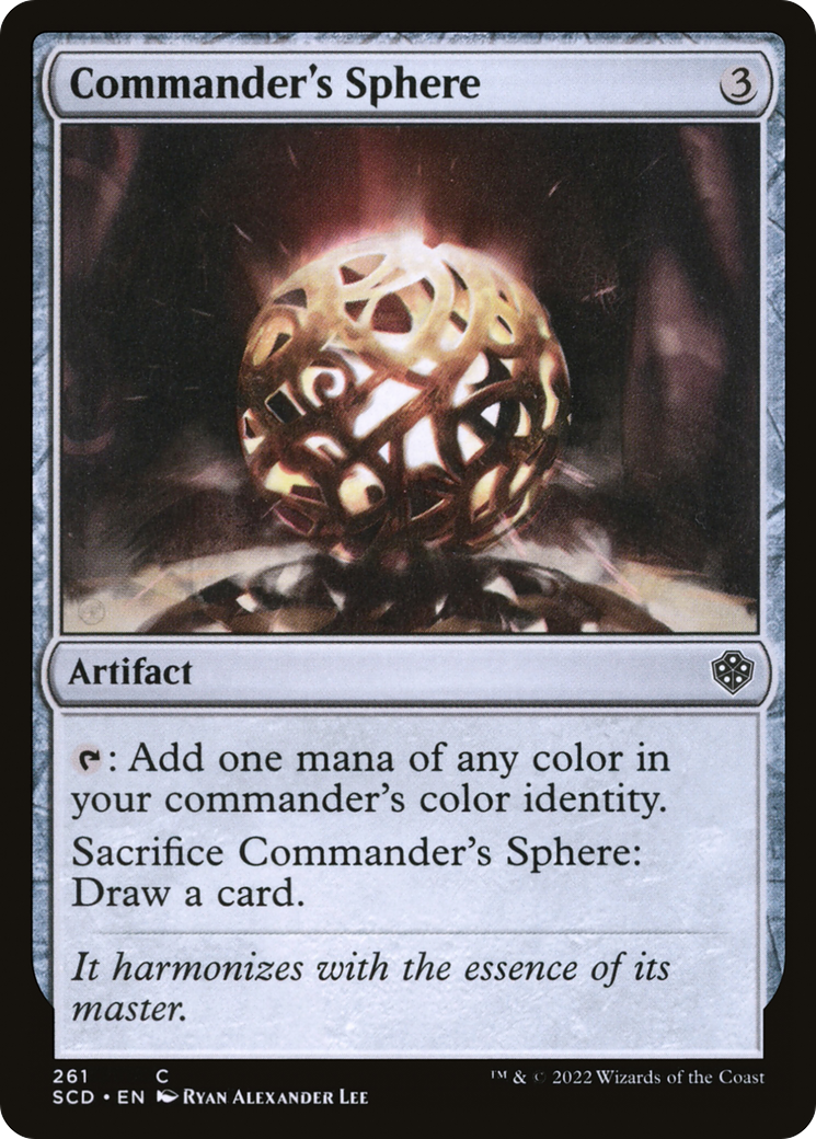 Commander's Sphere [Starter Commander Decks] | Black Swamp Games