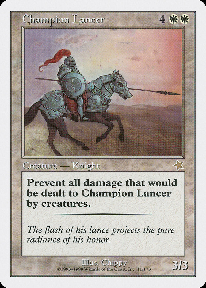 Champion Lancer [Starter 1999] | Black Swamp Games
