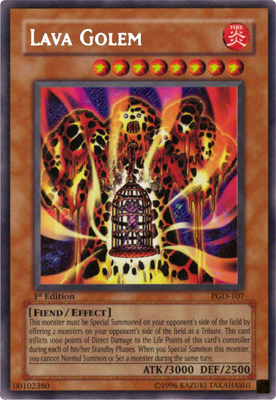 Lava Golem [PGD-107] Secret Rare | Black Swamp Games