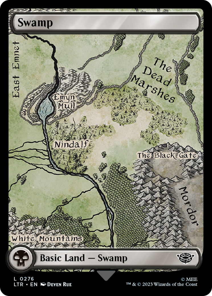 Swamp (276) [The Lord of the Rings: Tales of Middle-Earth] | Black Swamp Games