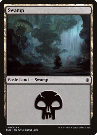 Swamp (268) [Ixalan] | Black Swamp Games