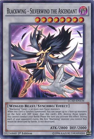Blackwing - Silverwind the Ascendant [LC5D-EN134] Super Rare | Black Swamp Games