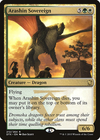 Arashin Sovereign [Dragons of Tarkir] | Black Swamp Games