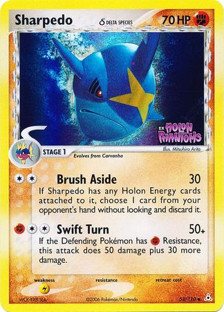 Sharpedo (53/110) (Delta Species) (Stamped) [EX: Holon Phantoms] | Black Swamp Games