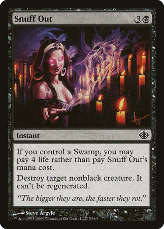 Snuff Out [Duel Decks: Garruk vs. Liliana] | Black Swamp Games