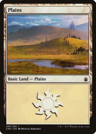 Plains (288) [Commander Anthology] | Black Swamp Games