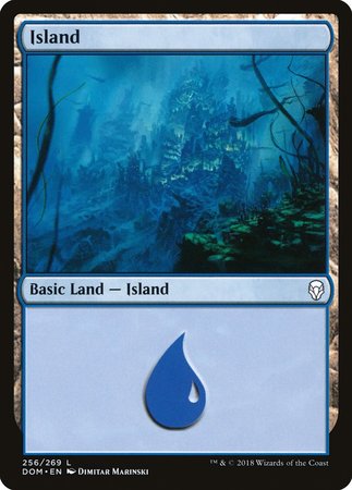 Island (256) [Dominaria] | Black Swamp Games