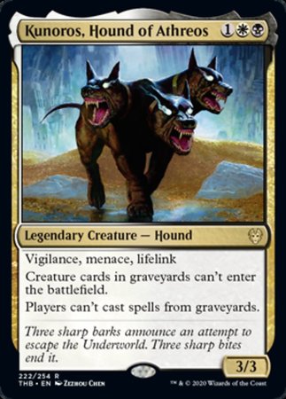 Kunoros, Hound of Athreos [Theros Beyond Death] | Black Swamp Games