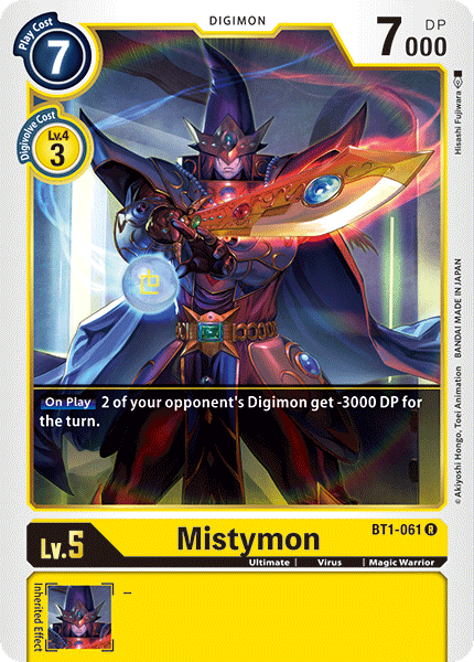 Mistymon [BT1-061] [Release Special Booster Ver.1.0] | Black Swamp Games