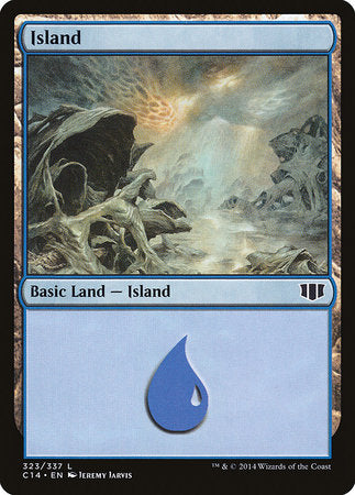 Island (323) [Commander 2014] | Black Swamp Games