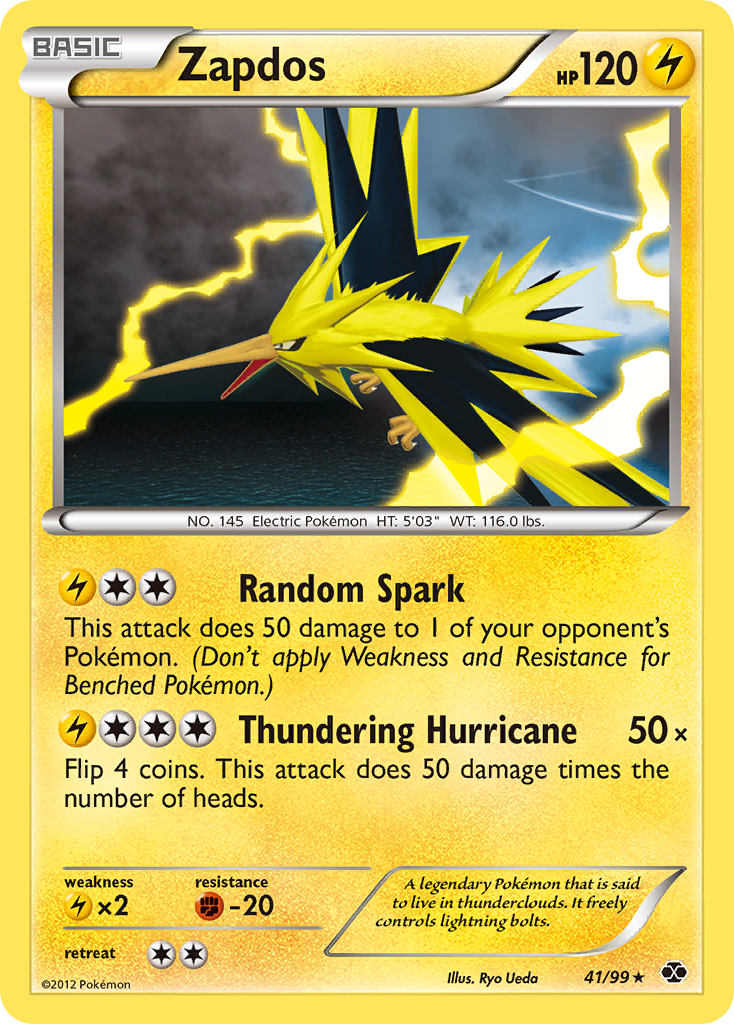 Zapdos (41/99) [Black & White: Next Destinies] | Black Swamp Games