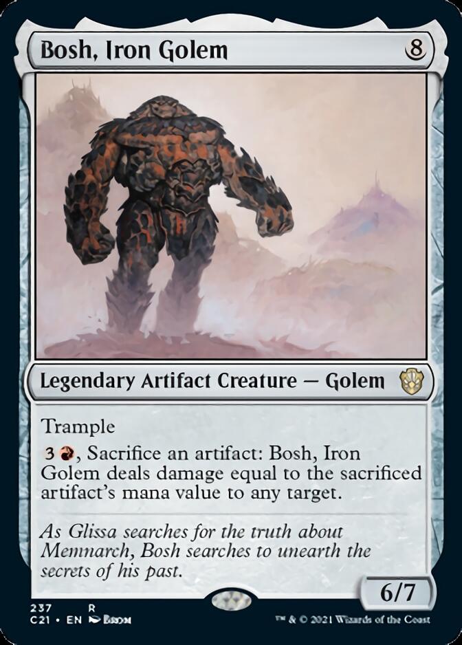 Bosh, Iron Golem [Commander 2021] | Black Swamp Games