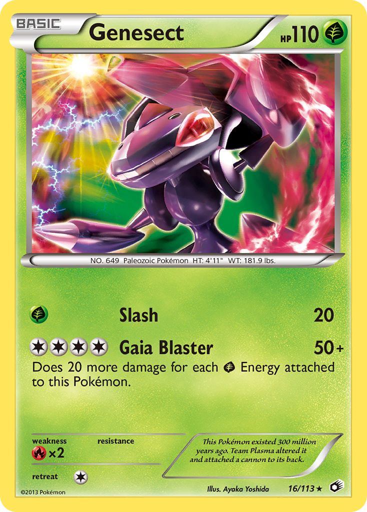 Genesect (16/113) [Black & White: Legendary Treasures] | Black Swamp Games