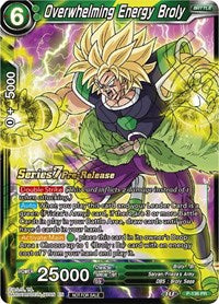 Overwhelming Energy Broly (Alt Art) [P-136] | Black Swamp Games