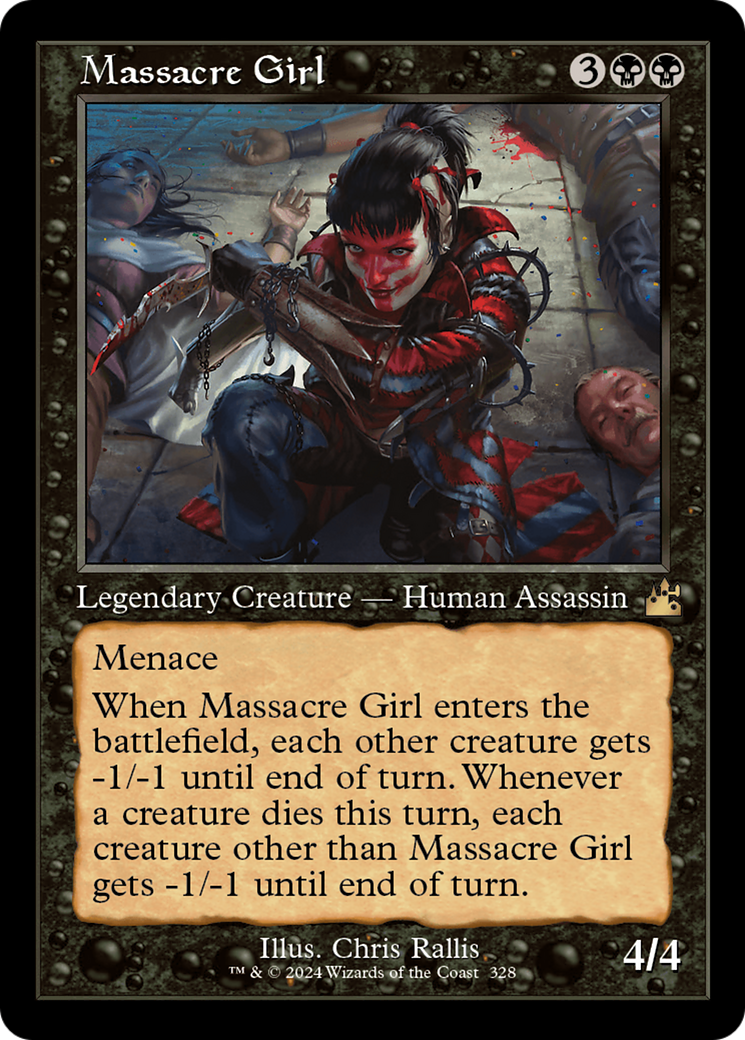 Massacre Girl (Retro) [Ravnica Remastered] | Black Swamp Games