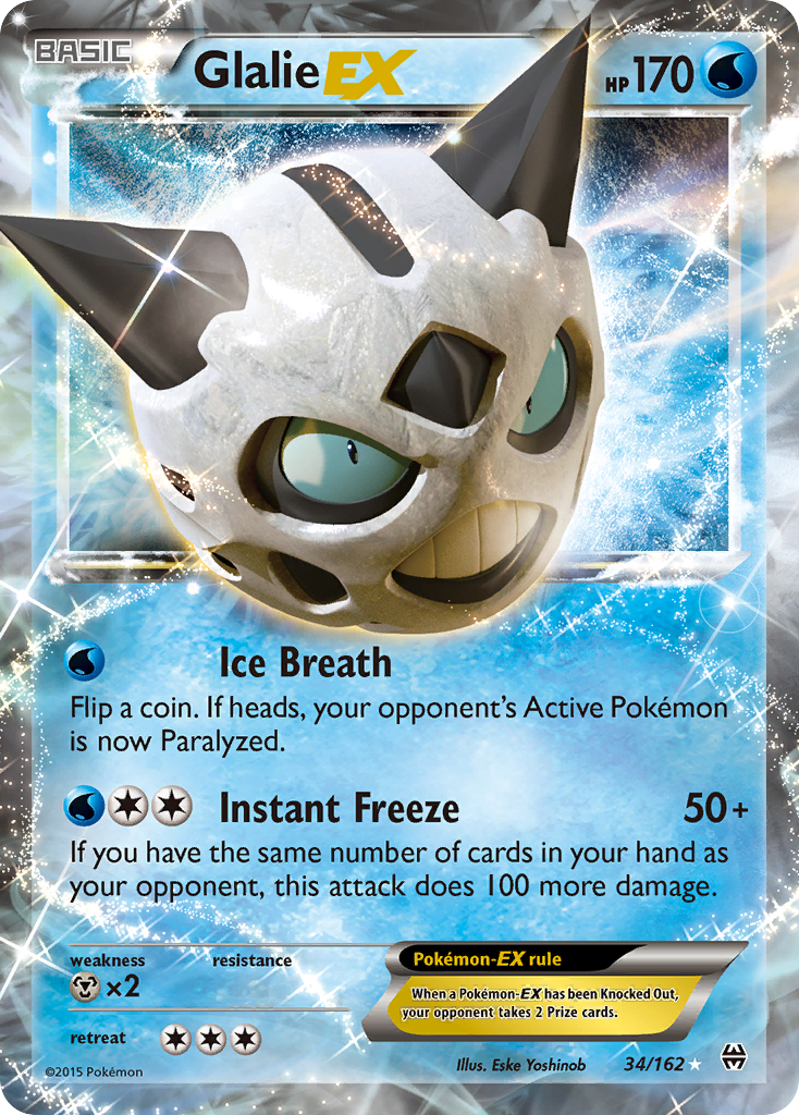 Glalie EX (34/162) [XY: BREAKthrough] | Black Swamp Games