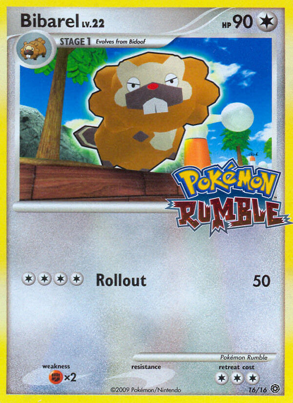 Bibarel (16/16) [Pokémon Rumble] | Black Swamp Games