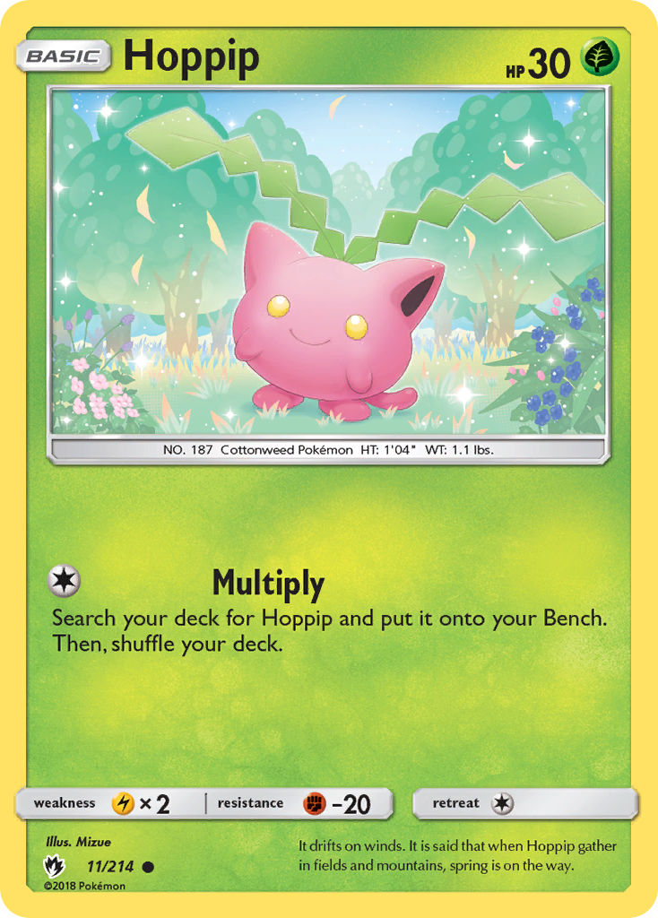 Hoppip (11/214) [Sun & Moon: Lost Thunder] | Black Swamp Games
