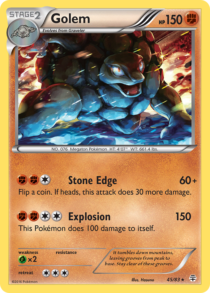 Golem (45/83) [XY: Generations] | Black Swamp Games