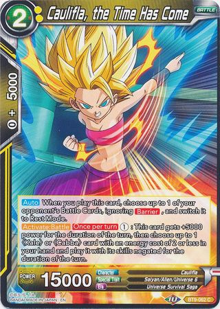 Caulifla, the Time Has Come [BT9-062] | Black Swamp Games