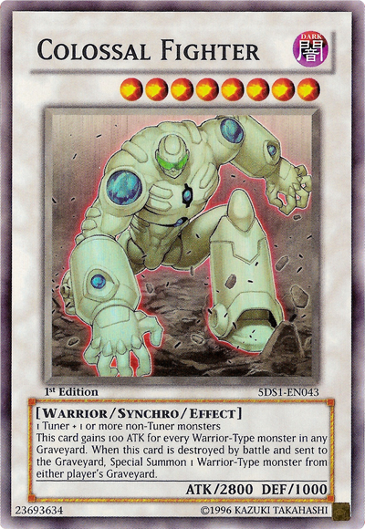 Colossal Fighter [5DS1-EN043] Common | Black Swamp Games